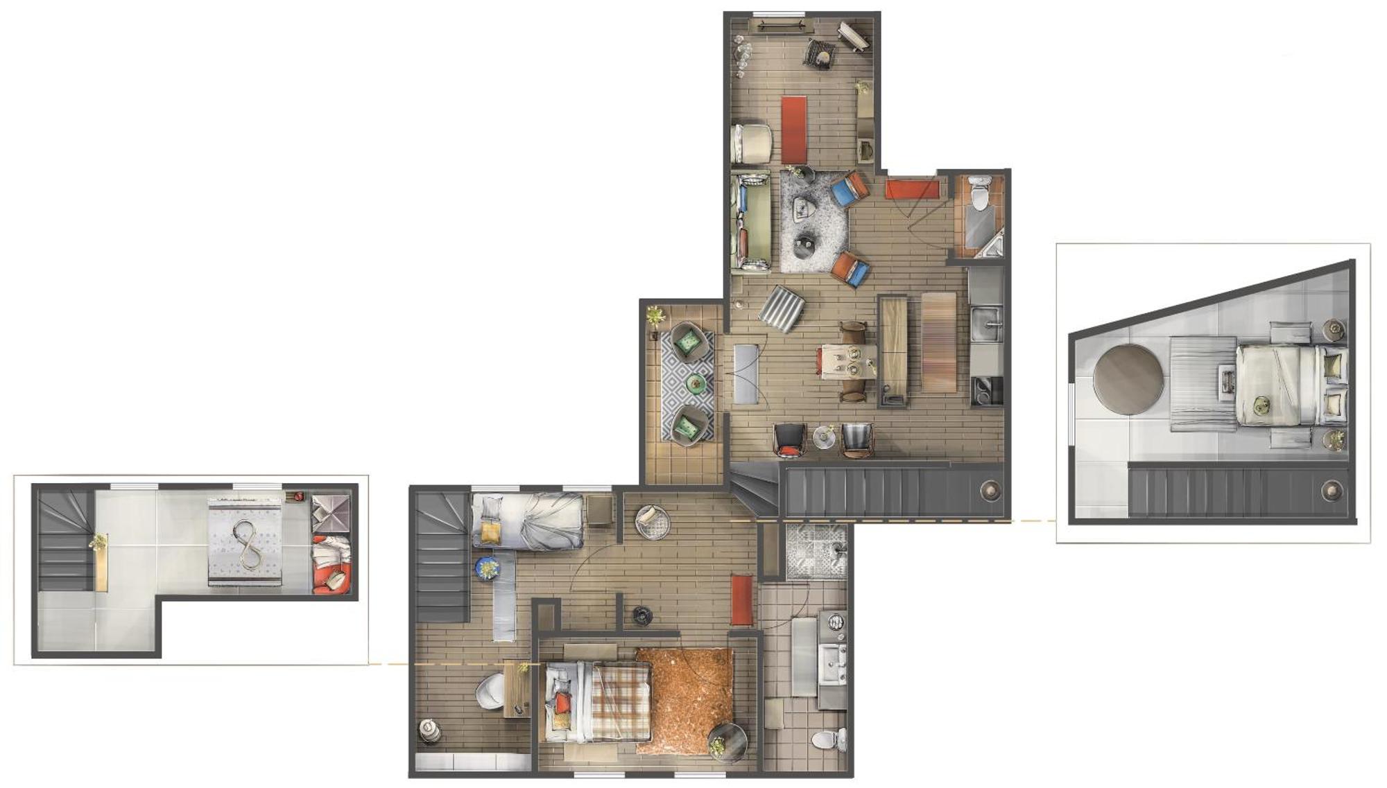 Apartmán Family Penthouse Old Town Heart Renovated Bělehrad Exteriér fotografie
